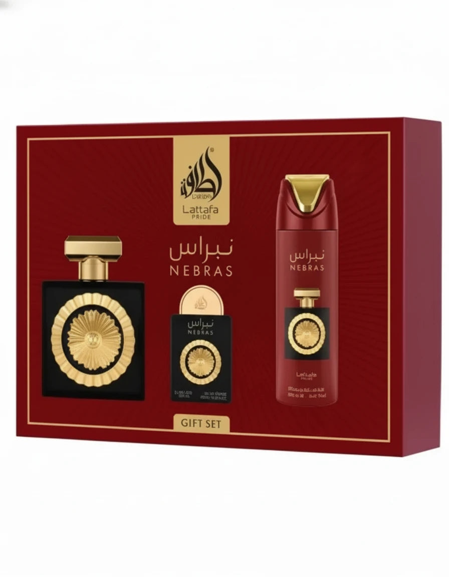 Lattafa Pride Nebras Gift Set EDP