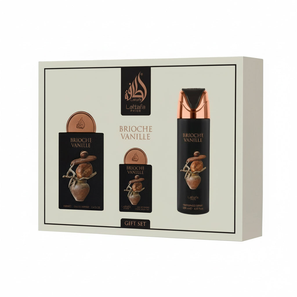 Lattafa Pride Brioche Vanille Gift Set EDP