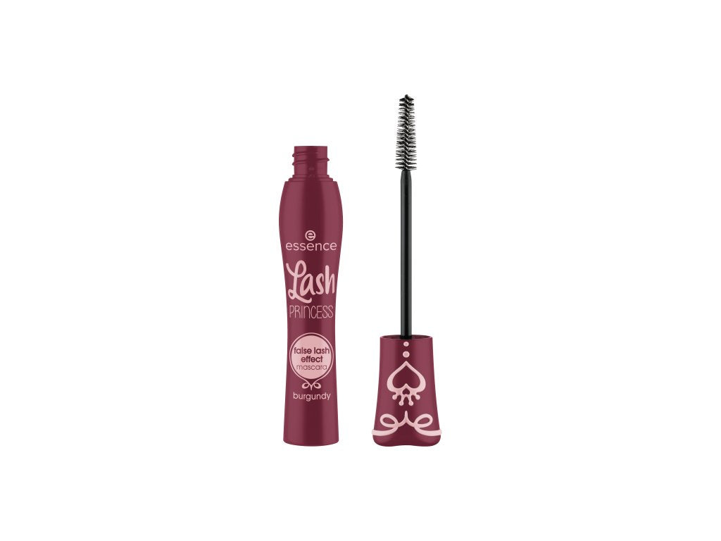 essence mascara Lash PRINCESS effetto ciglia finte bordeaux