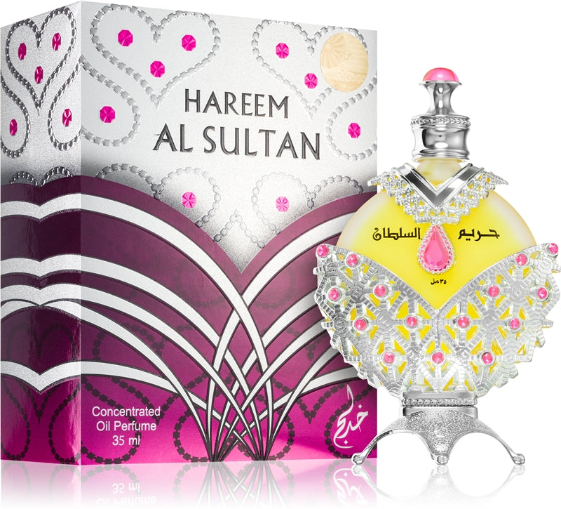 Khadlaj Hareem Al Sultan Silver olio profumato unisex