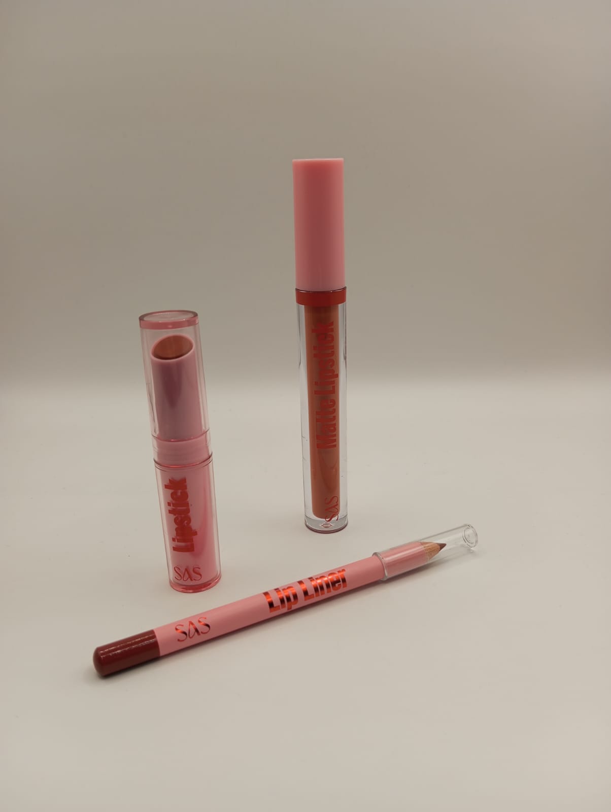 SAS - Set 3 In 1 Labbra Opache a Lunga Tenuta