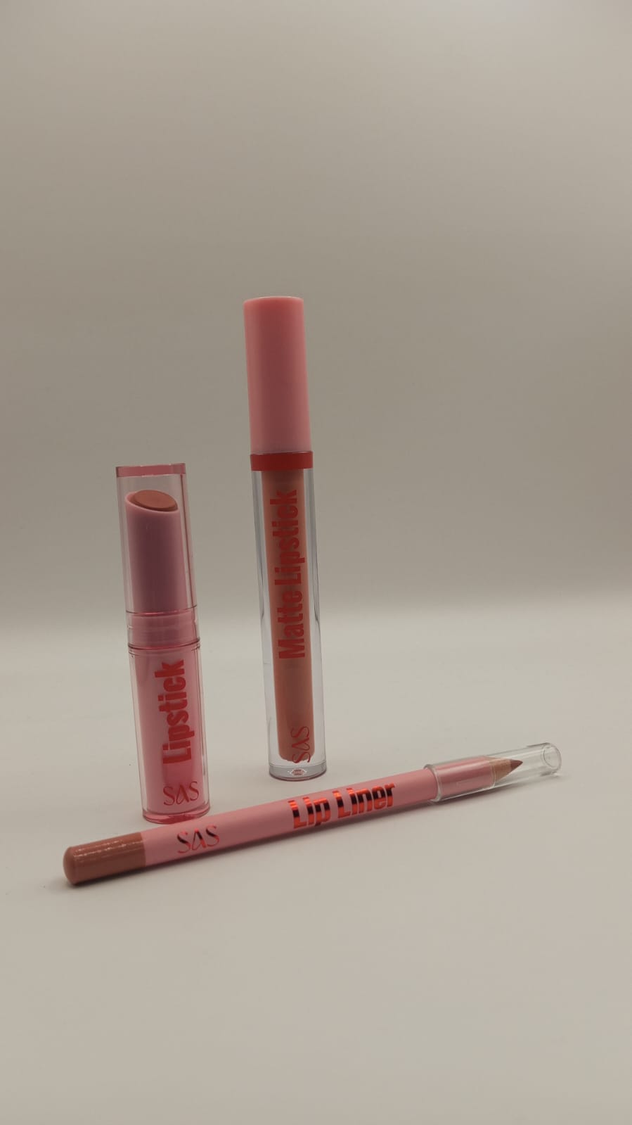 SAS - Set 3 In 1 Labbra Opache a Lunga Tenuta