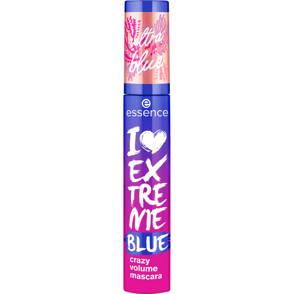 ESSENCE LIFE in CORAL I LOVE EXTREME BLUE mascara volumizzante