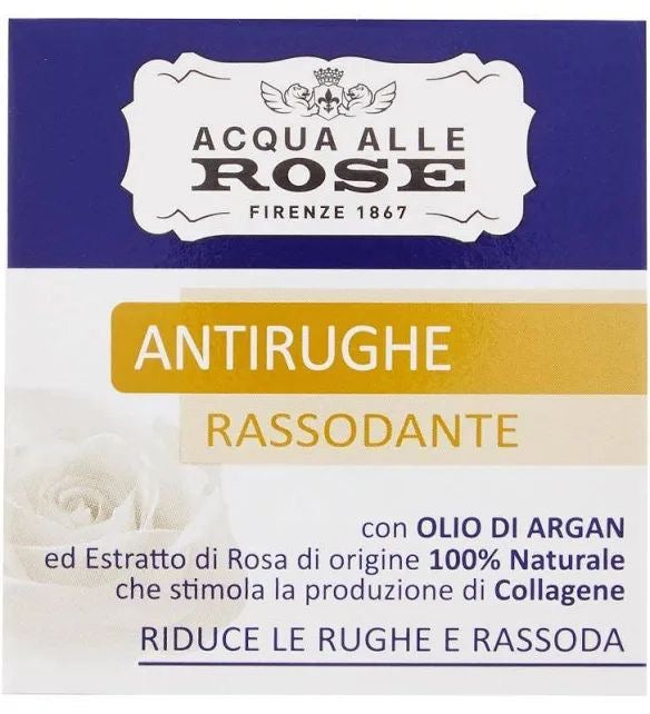 Roberts acqua alle rose crema viso antirughe rassodante 50 ml