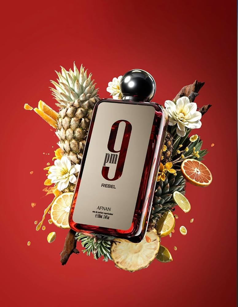 Afnan 9 PM Rebel Unisex Eau De Parfum Vaporisateur 100ml