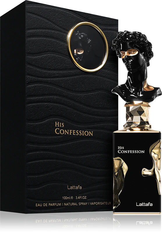 Lattafa His Confession Eau de Parfum per uomo 100ml
