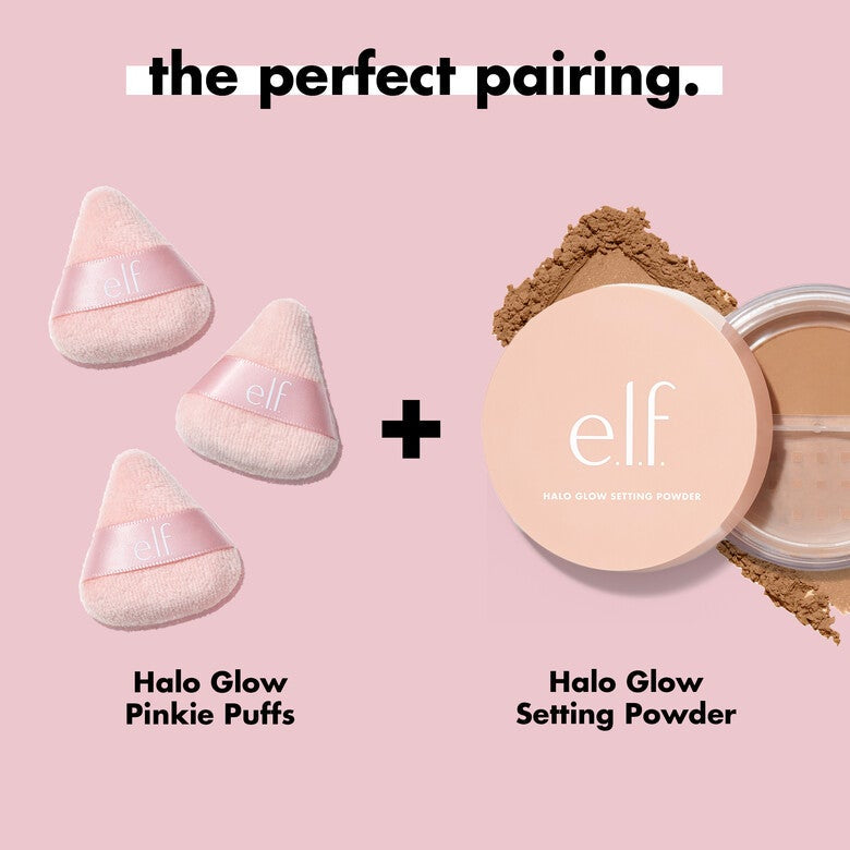 Halo Glow Setting Powder-Cipria in polvere libera per una finitura aerografata