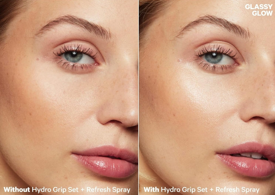 MILK Makeup Hydro Grip Set and Refresh Mini Spray Fissante