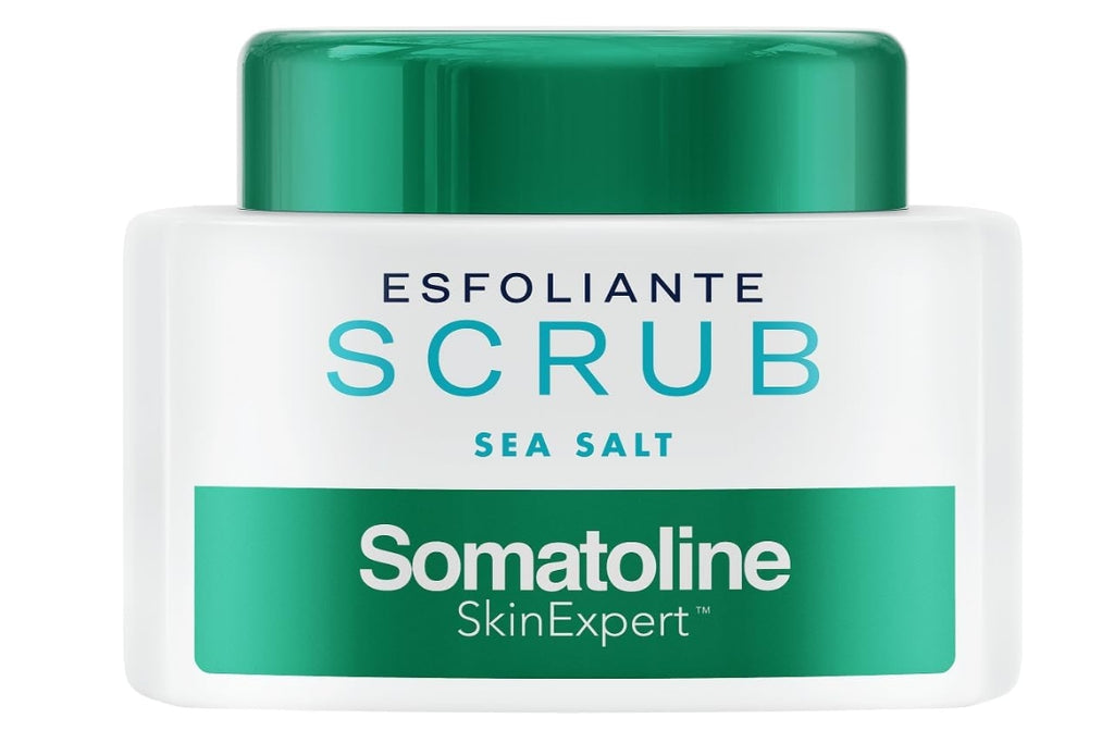 Somatoline SkinExpert, Scrub Sea Salt, Trattamento Corpo Esfoliante Rigenerante, con Sale Integrale 350gr