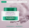 Somatoline SkinExpert, Scrub Lavander, Trattamento Corpo Esfoliante Rilassante, Con Sale Integrale 350gr