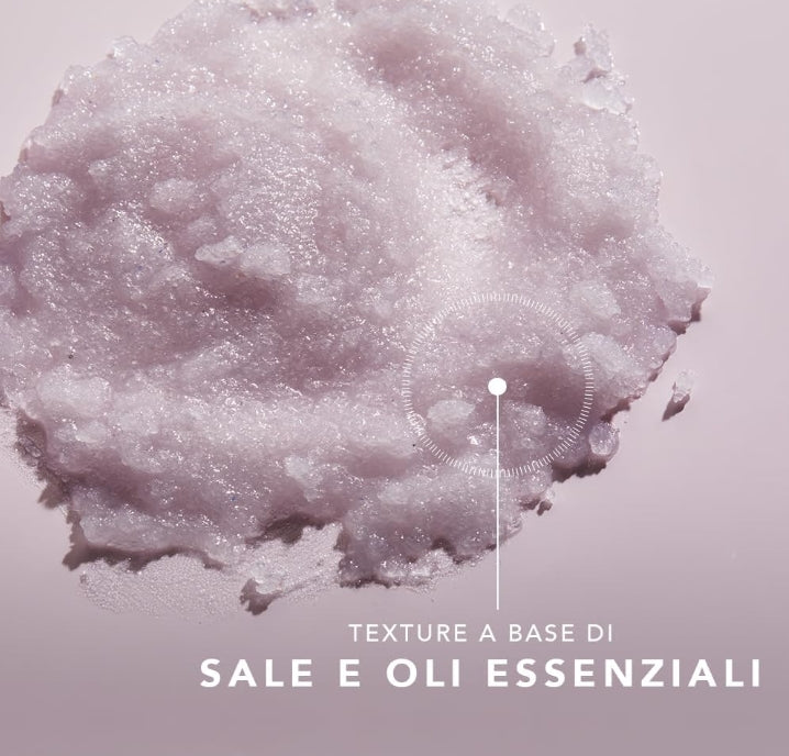 Somatoline SkinExpert, Scrub Lavander, Trattamento Corpo Esfoliante Rilassante, Con Sale Integrale 350gr