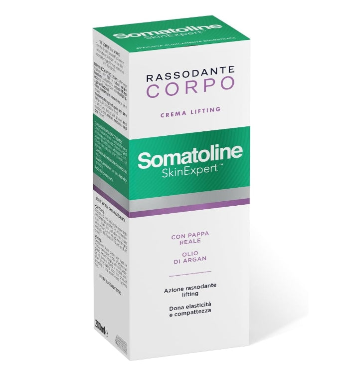 Somatoline SkinExpert, Rassodante Corpo Crema Lifting, Trattamento Corpo Rassodante, 200ml