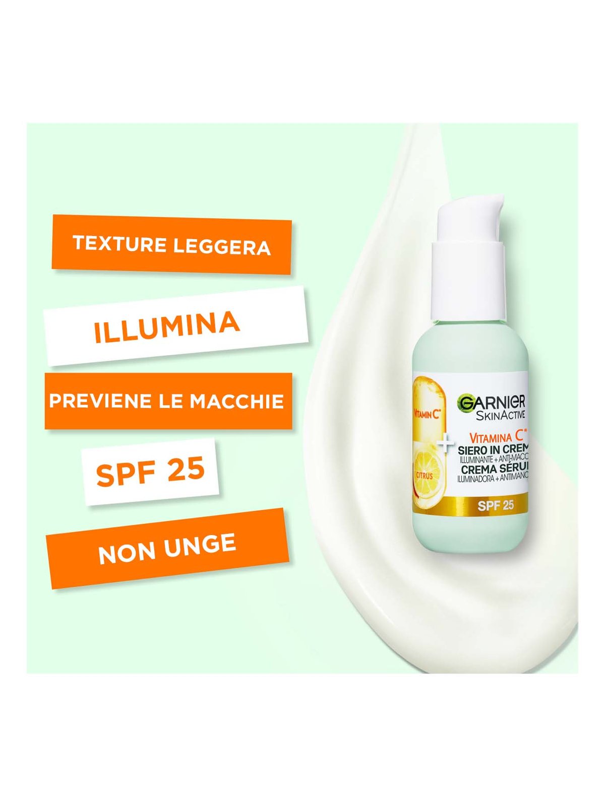 GARNIER SKIN ACTIVE Siero In Crema Vitamina C 50ml