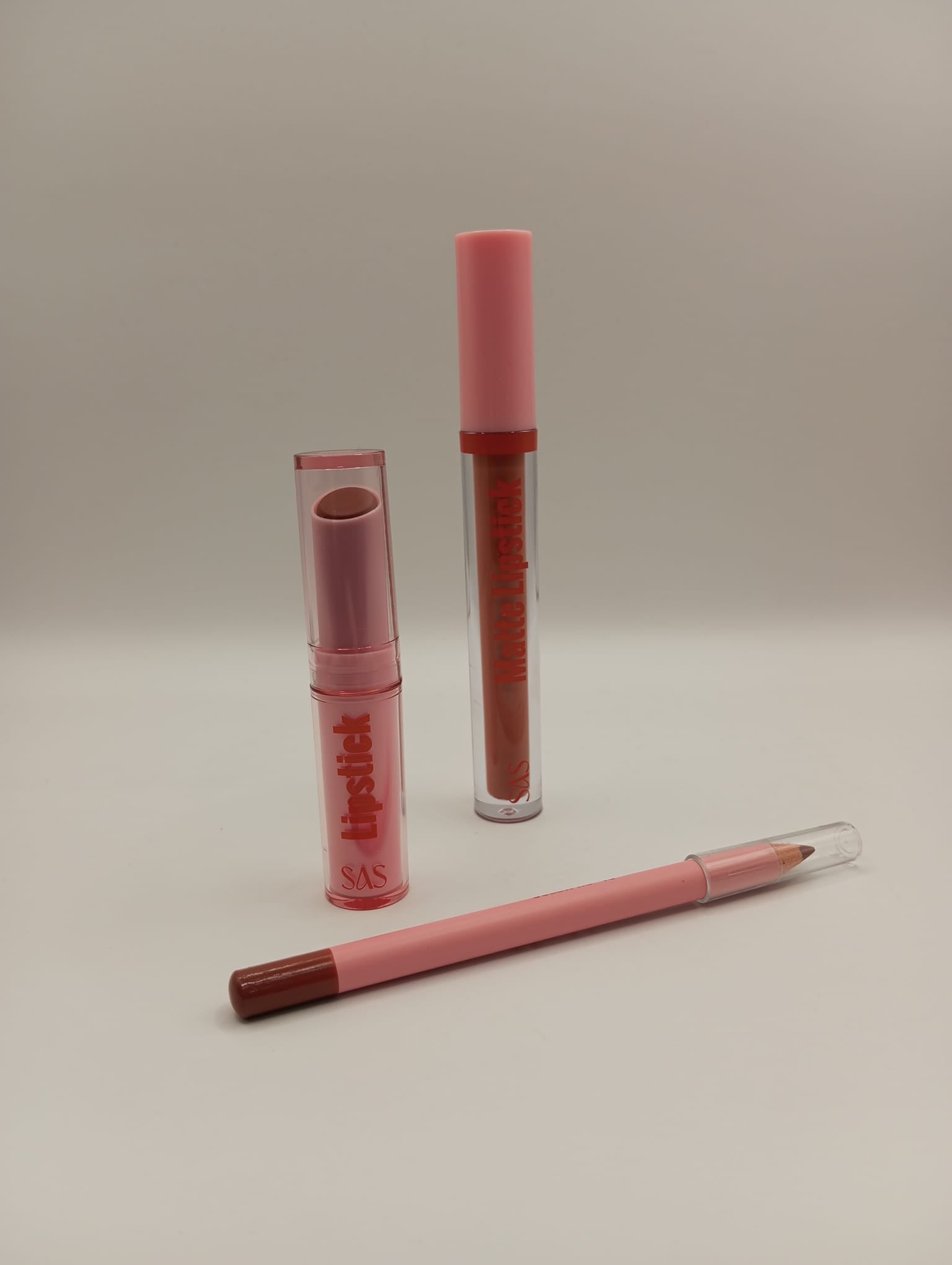 SAS - Set 3 In 1 Labbra Opache a Lunga Tenuta