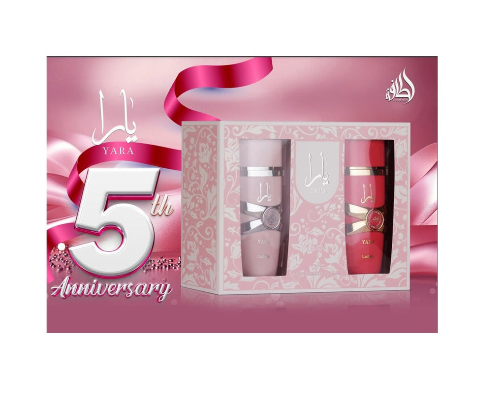 Confezione Yara Rose & Yara Candy 100ml Lattafa - DONNA